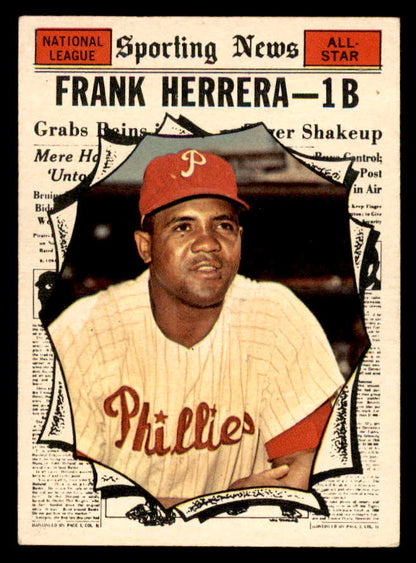 1961 Topps Baseball #569 Frank Herrera A.S. Phillies EX-MT 567084