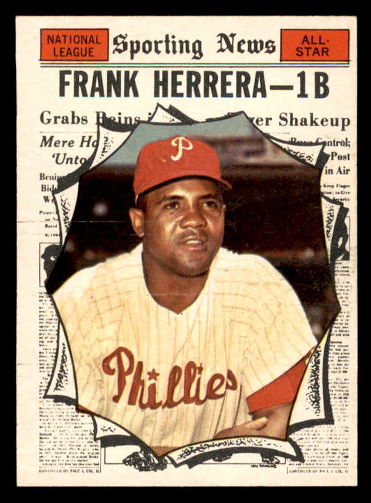 1961 Topps Baseball #569 Frank Herrera A.S. Phillies EX-MT 567085