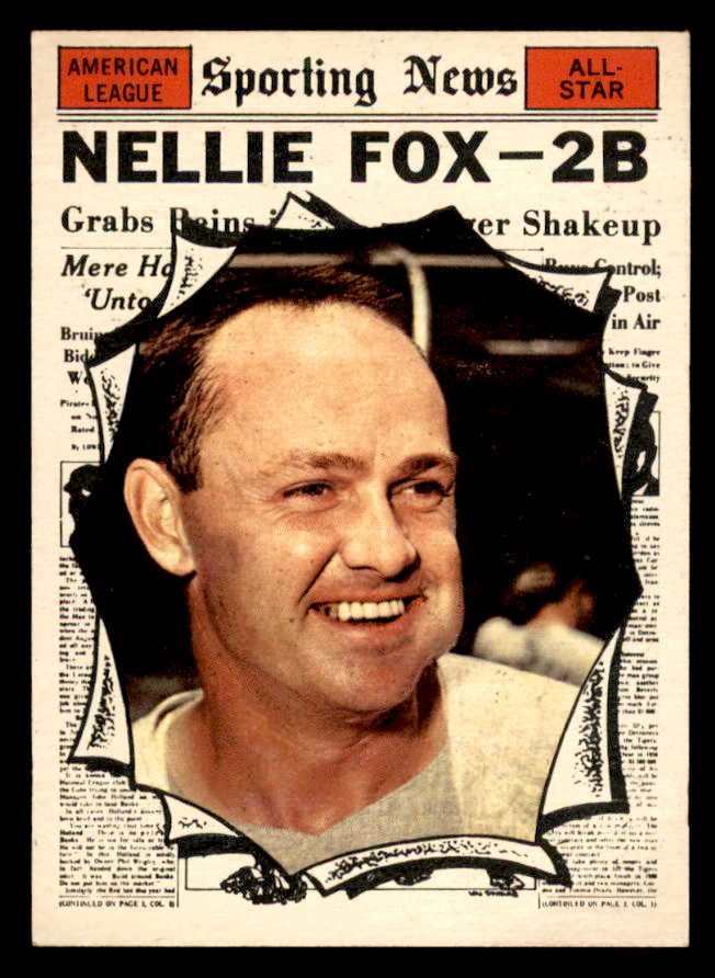 1961 Topps Baseball #570 Nellie Fox A.S. White Sox NR-MT 567086