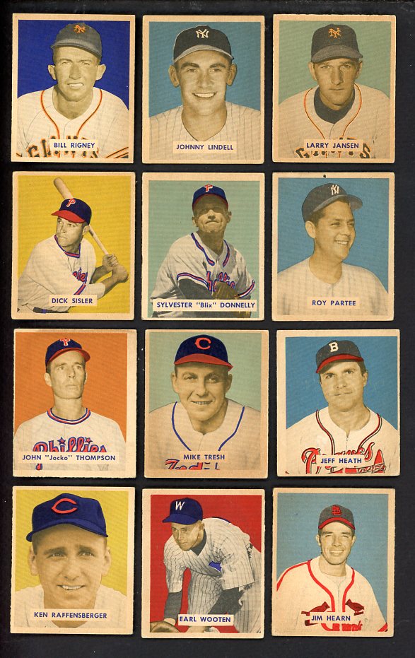 1949 Bowman High Number Set Lot 30 Diff EX/EX-MT Rigney Lindell 567136