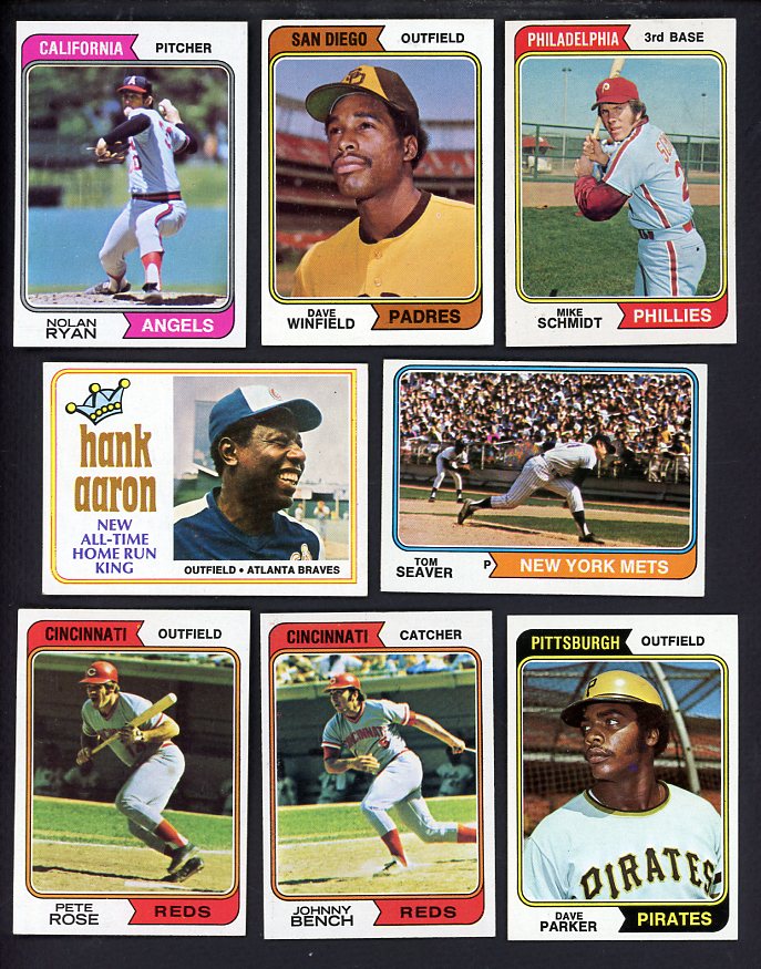 1974 Topps Baseball Complete Set NR-MT Winfield Aaron Ryan 567182