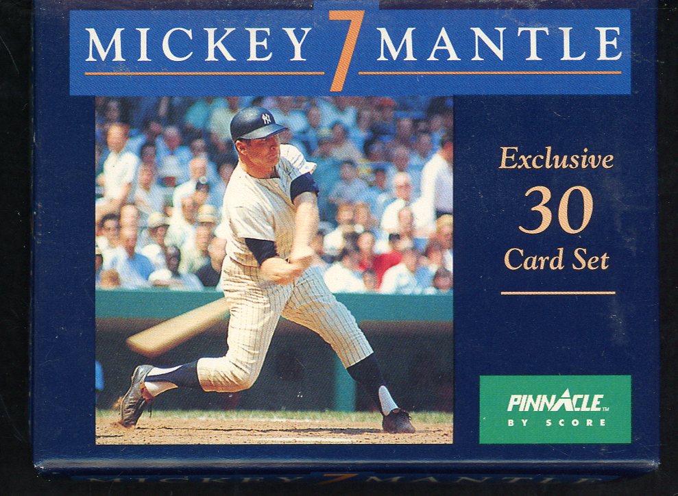 1992 Score Pinnacle Mickey Mantle Complete Set 567224