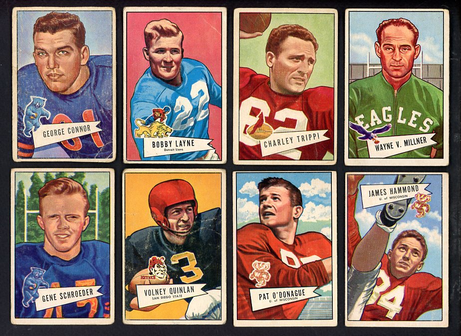 1952 Bowman Large Set Lot 67 Diff Layne Trippi Connor 567239