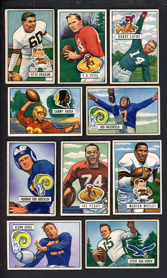 1951 Bowman Set Lot 87 Diff EX+/EX-MT Graham Baugh Layne 567240
