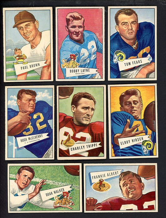1952 Bowman Small Set Lot 70 Diff EX/EX+ Layne Walker Fears 567241