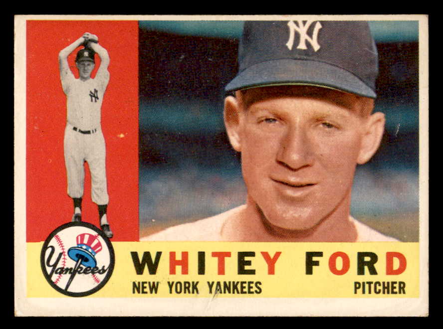 1960 Topps Baseball #035 Whitey Ford Yankees EX-MT 567271