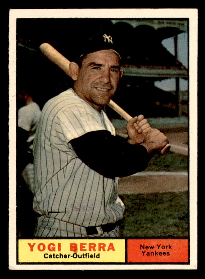 1961 Topps Baseball #425 Yogi Berra Yankees Good 567274