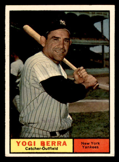1961 Topps Baseball #425 Yogi Berra Yankees Good 567274