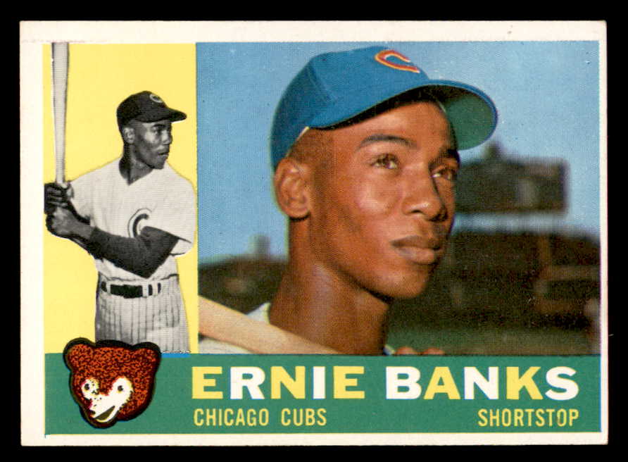 1960 Topps Baseball #010 Ernie Banks Cubs EX-MT 567276