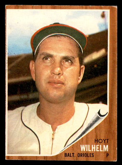 1962 Topps Baseball #545 Hoyt Wilhelm Orioles VG-EX 567287