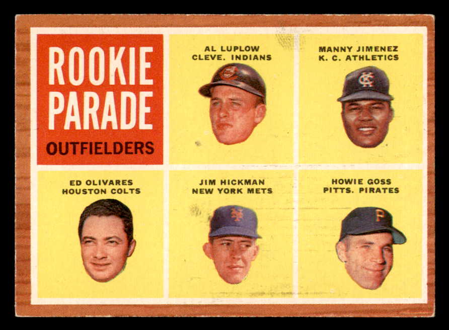 1962 Topps Baseball #598 Jim Hickman Mets EX-MT 567293