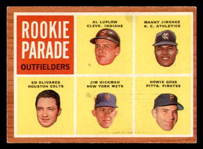 1962 Topps Baseball #598 Jim Hickman Mets EX-MT 567293