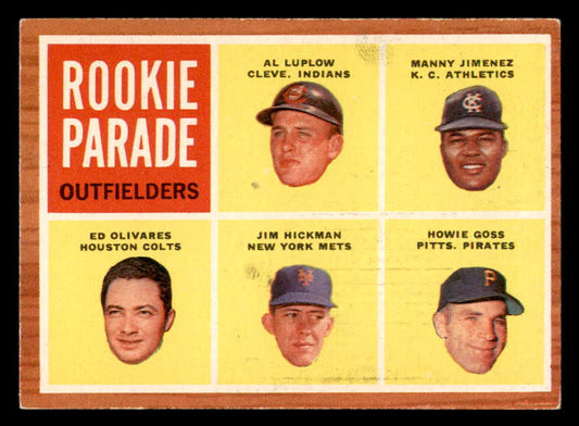 1962 Topps Baseball #598 Jim Hickman Mets EX-MT 567293