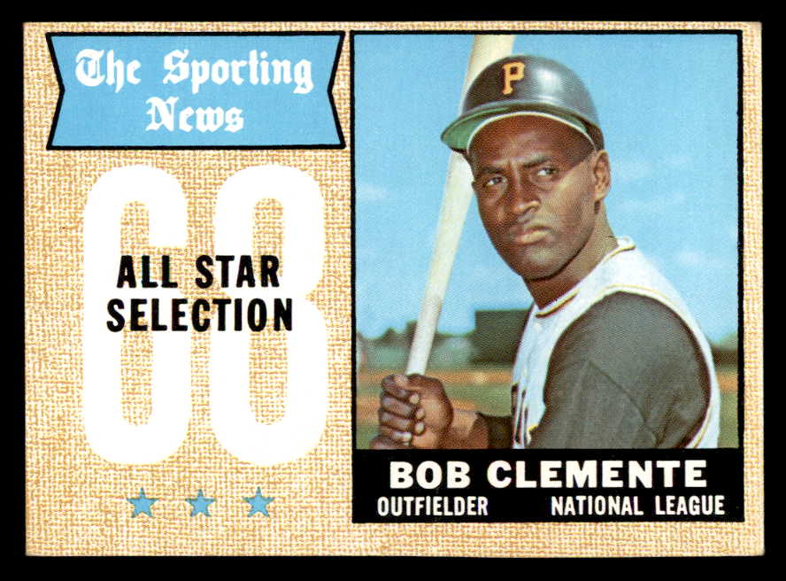 1968 Topps Baseball #374 Roberto Clemente A.S. Pirates EX-MT 567307
