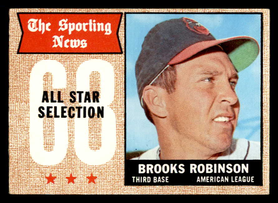 1968 Topps Baseball #365 Brooks Robinson A.S. Orioles EX-MT 567308