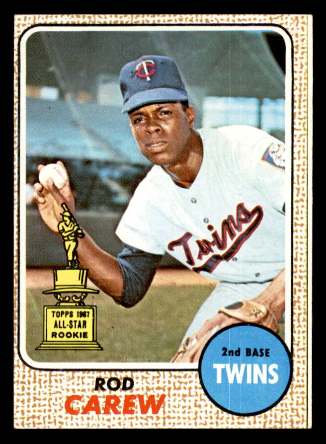 1968 Topps Baseball #080 Rod Carew Twins EX-MT 567310