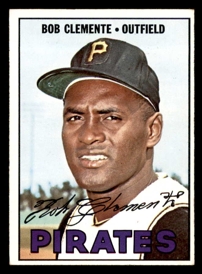1967 Topps Baseball #400 Roberto Clemente Pirates EX-MT 567319