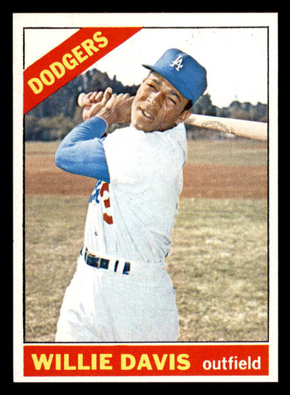 1966 Topps Baseball #535 Willie Davis Dodgers NR-MT 567325