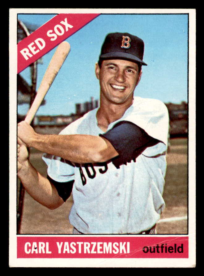 1966 Topps Baseball #070 Carl Yastrzemski Red Sox VG 567328