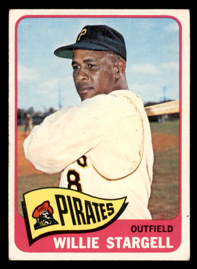 1965 Topps Baseball #377 Willie Stargell Pirates VG-EX 567330