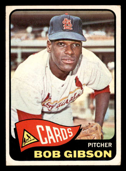 1965 Topps Baseball #320 Bob Gibson Cardinals VG 567331