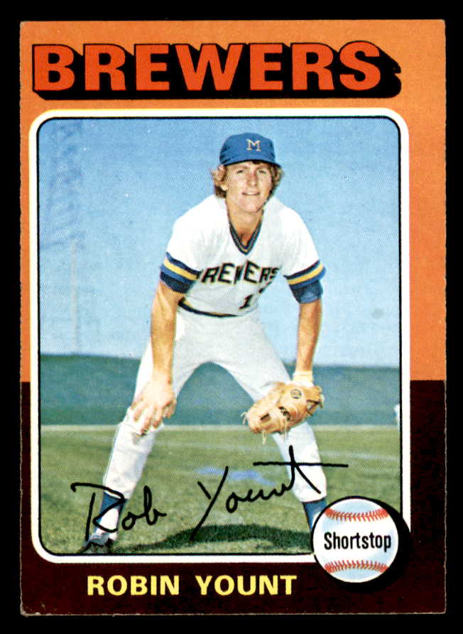 1975 Topps Baseball #223 Robin Yount Brewers EX+/EX-MT 567333