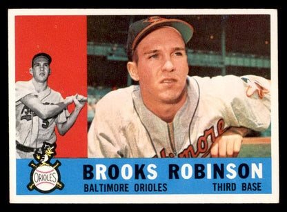 1960 Topps Baseball #028 Brooks Robinson Orioles EX-MT 567344