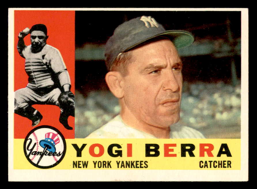 1960 Topps Baseball #480 Yogi Berra Yankees EX-MT 567346