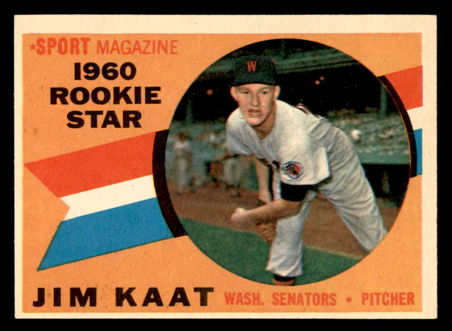 1960 Topps Baseball #136 Jim Kaat Senators EX-MT 567347