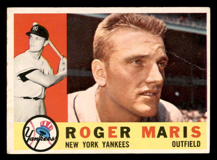 1960 Topps Baseball #377 Roger Maris Yankees GD-VG 567349