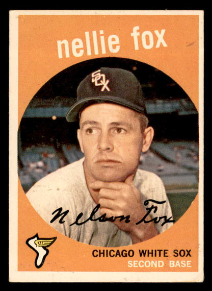 1959 Topps Baseball #030 Nellie Fox White Sox EX-MT 567350