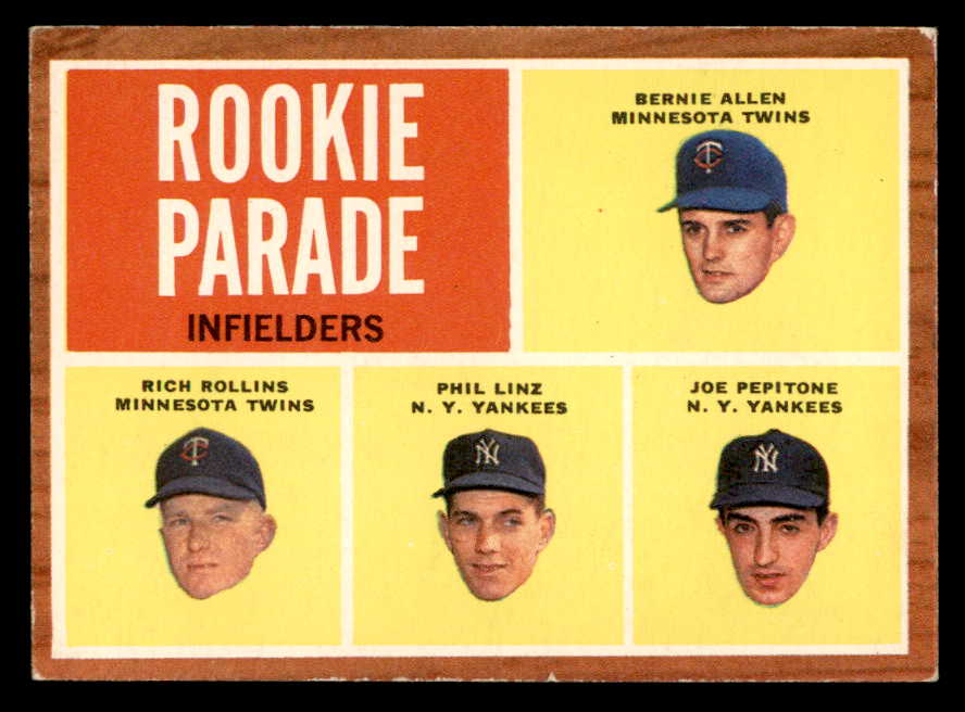 1962 Topps Baseball #596 Joe Pepitone Yankees VG-EX 567357