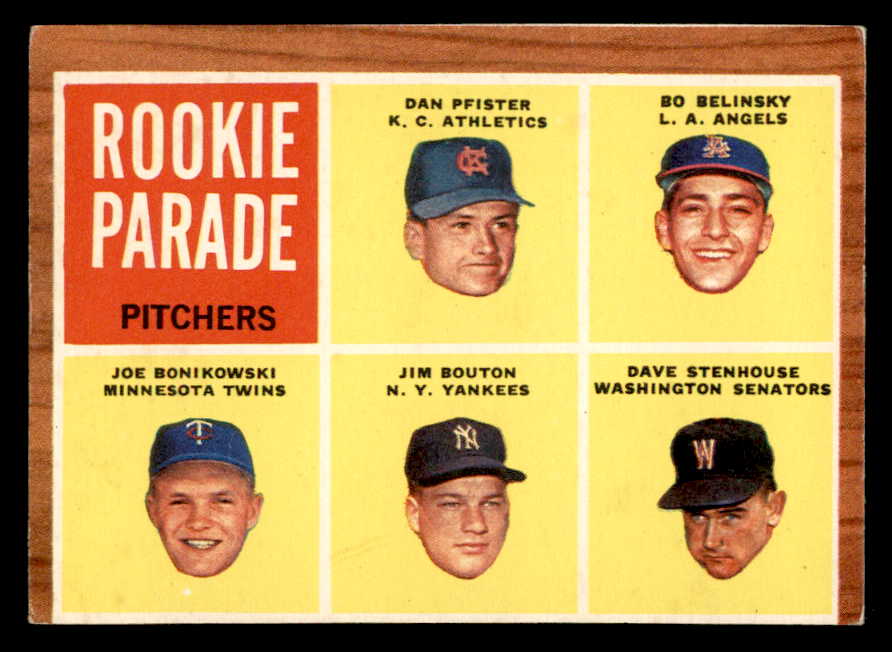 1962 Topps Baseball #592 Jim Bouton Yankees VG-EX 567359