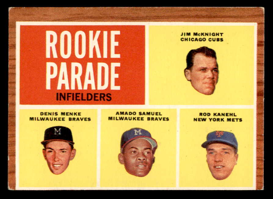 1962 Topps Baseball #597 Rod Kanehl Mets VG-EX 567360