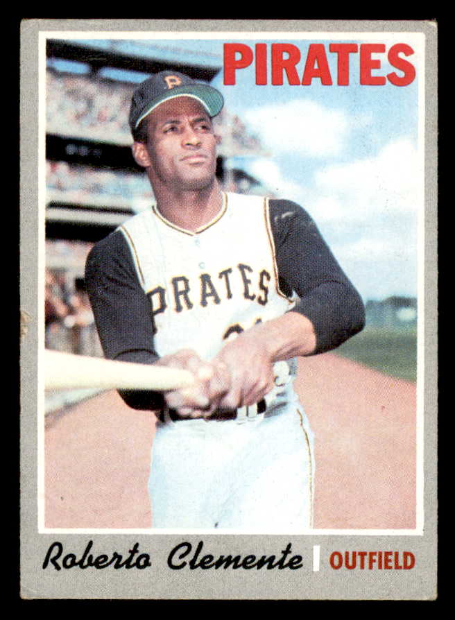1970 Topps Baseball #350 Roberto Clemente Pirates VG-EX 567364
