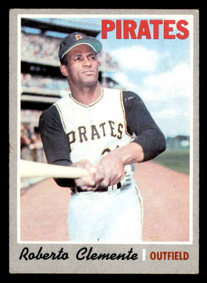 1970 Topps Baseball #350 Roberto Clemente Pirates VG-EX 567364