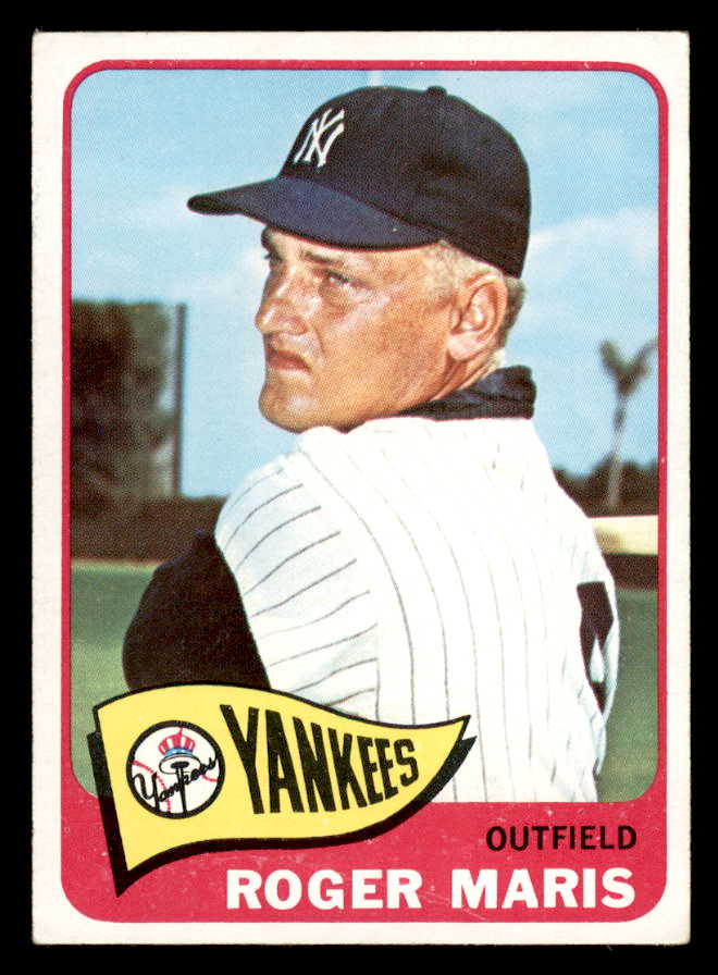 1965 Topps Baseball #155 Roger Maris Yankees VG-EX 567369