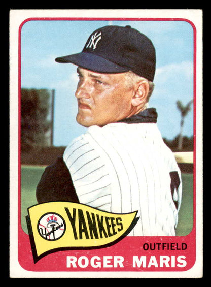 1965 Topps Baseball #155 Roger Maris Yankees VG-EX 567369