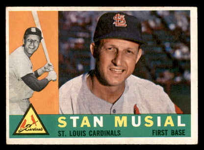 1960 Topps Baseball #250 Stan Musial Cardinals VG 567374