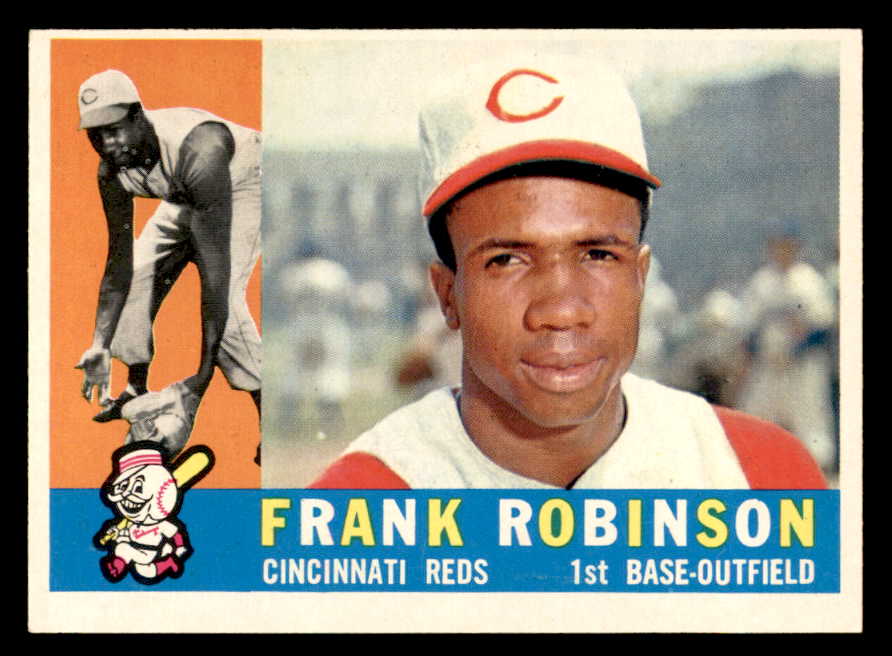 1960 Topps Baseball #490 Frank Robinson Reds VG-EX 567375