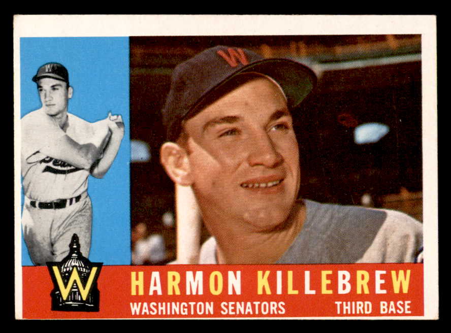 1960 Topps Baseball #210 Harmon Killebrew Senators VG-EX 567376
