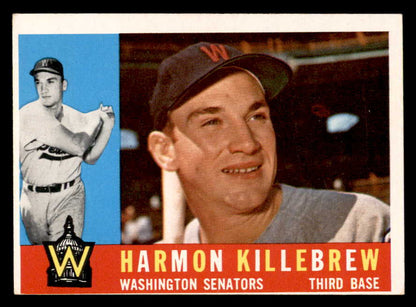 1960 Topps Baseball #210 Harmon Killebrew Senators VG-EX 567376
