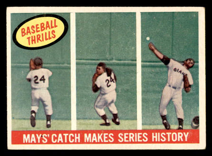 1959 Topps Baseball #464 Willie Mays IA Giants VG-EX 567382