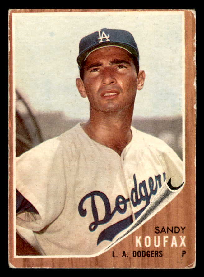 1962 Topps Baseball #005 Sandy Koufax Dodgers VG 567388