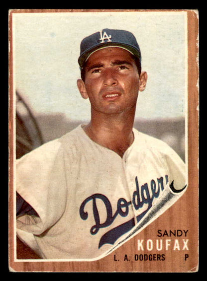 1962 Topps Baseball #005 Sandy Koufax Dodgers VG 567388
