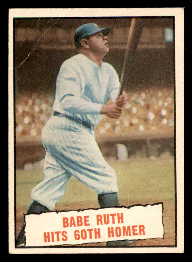 1961 Topps Baseball #401 Babe Ruth Yankees VG 567393