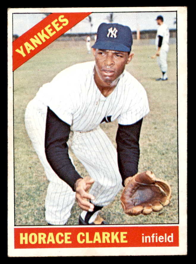 1966 Topps Baseball #547 Horace Clarke Yankees EX-MT 567402