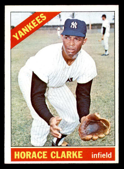 1966 Topps Baseball #547 Horace Clarke Yankees EX-MT 567403