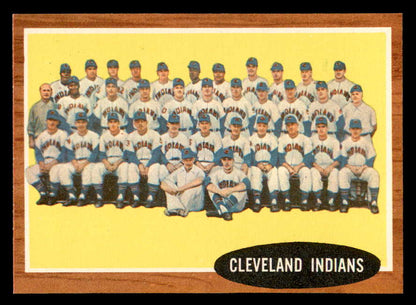 1962 Topps Baseball #537 Cleveland Indians Team NR-MT 567409