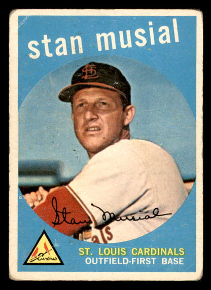 1959 Topps Baseball #150 Stan Musial Cardinals VG 567413